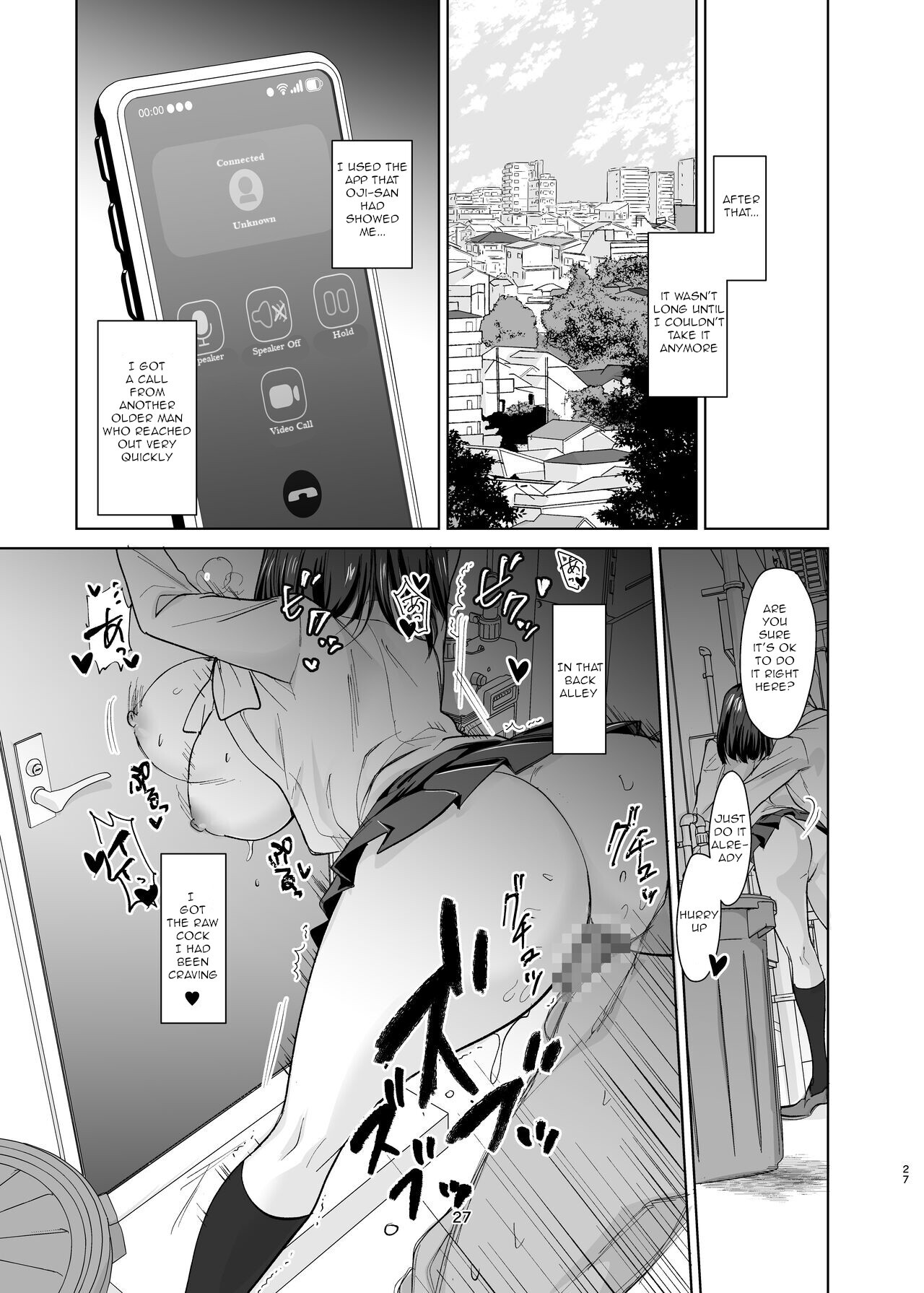 Hentai Manga Comic-The story of a serious childhood friend who becomes deeply involved in 'P-services' and ends up addicted to sex-Read-26